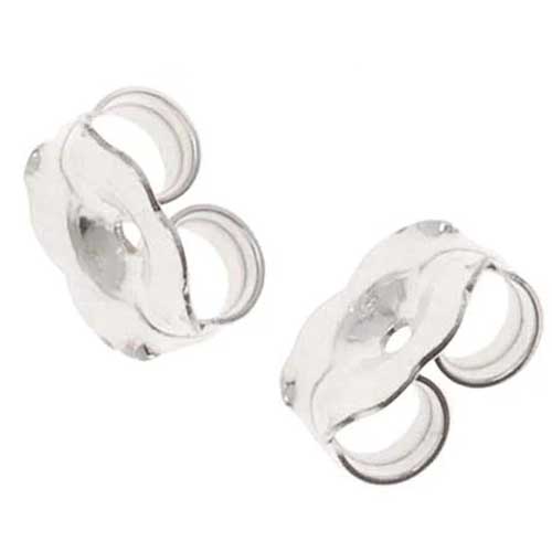 Earring Back Plug High Quality Stainless Steel Golden/sliver - Temu